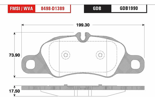 Balatas Delanteras Porsche 718 Boxster S 2019