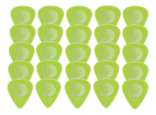 Púas Para Guitarra Planet Waves Cellu-glow, Ligeras, Paquete