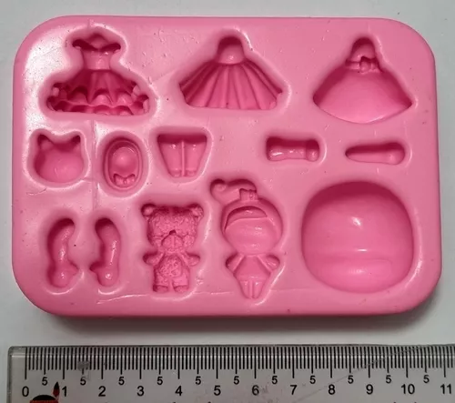 Mini Princess Silicone Mold, Molde de Mini Princesas, Silicone Mold, Molde  de Silicone GM-8-3