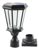 Comprar Luz De Poste Solar, Luminaria De Poste Con Sensor De Anochec