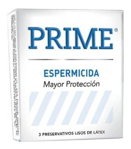 Preservativo Prime Espermicida 3 Unidades