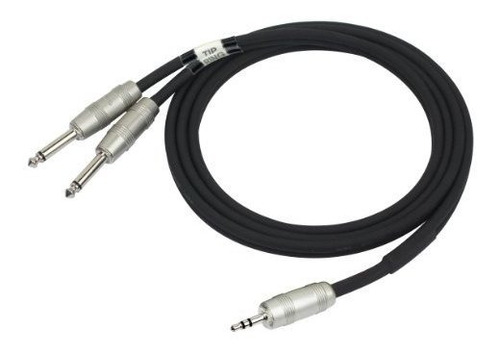 Cable Kirlin Conector Estereo De 35 Mm A Conector Dual Overo