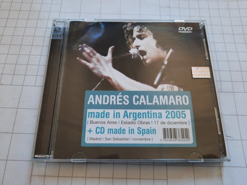 Andres Calamaro - Made In Argentina 2005 Cd + Dvd 