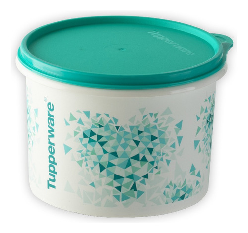 Tupperware Pote 1,1l Redondo Organizador Tampa Hermética