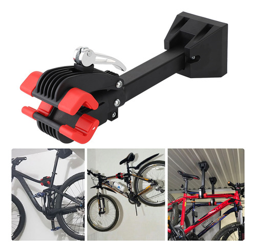 Para Práctico Soporte De Pared Para Bicicletas Montado En