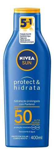 Protetor Solar Sun Protect & Hidrata Fps50 400ml Nivea