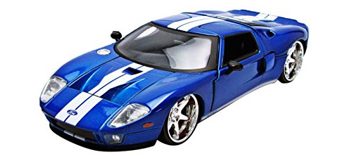 Coche De Ford Gt Die-cast 1:24 Para Niños Y Adultos