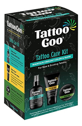 El Kit De Cuidado Posterior Tattoo Goo Incluye Jabón Antimic