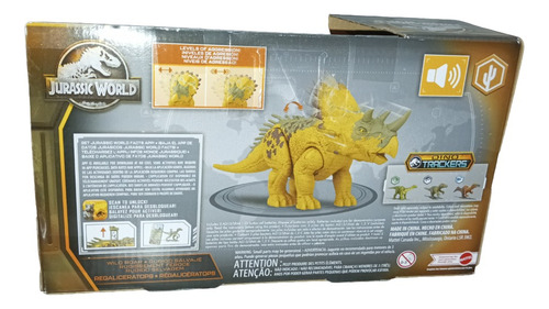 Jurassic World Dinosaurio Regaliceratops Rugido Salvaje