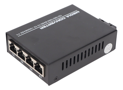 Convertidor Medio Gigabit Ethernet Fibra Monomodo Plug And