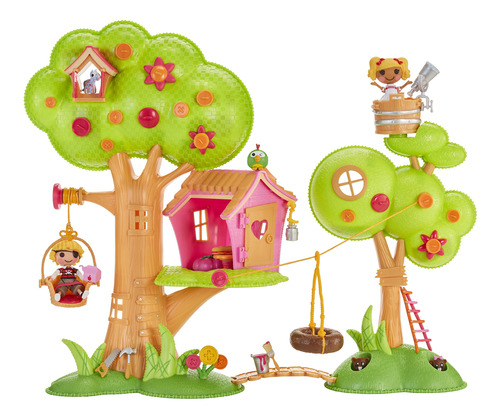 Lalaloopsy Mini Juego De Casa Del Árbol Con 2 Muñecas, 2 .