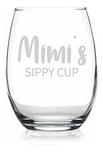 Mimi's Sippy Cup Copa De Vino Sin Tallo  Regalo Del Día De 