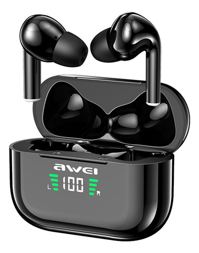 Auriculares Deportivos True Wireless T29p - Awei Color Negro