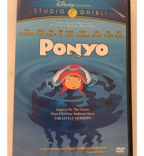 Dvd Original - Ponyo - Disney