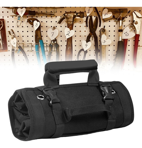 Bolsa De Herramientas Enrollable Multiusos, Rollo De Llave,
