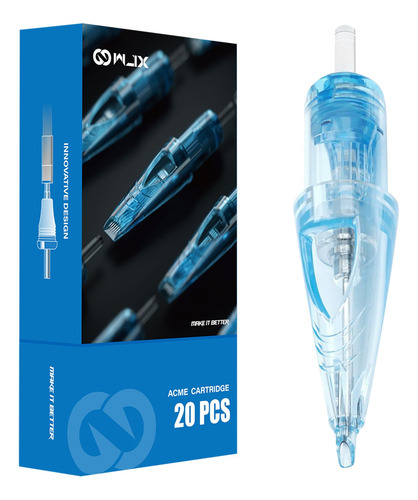 Cartuchos De Tatuaje Wjx, Agujas Desechables, 20 Unidades, F