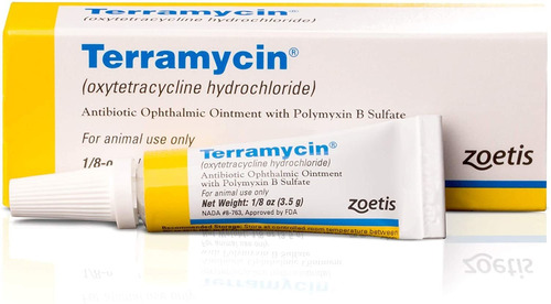 Terramycin Ungüento Oftálmico Antibiótico 18 Oz