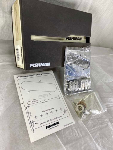 Ponte Fishman Pro-tel-101 Powerbridge Telecaster C/ Captador
