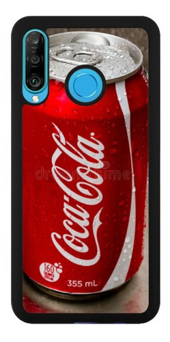 Funda Protector Para Huawei Coca Cola Lata Moda Refresco