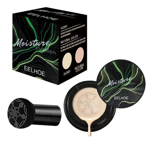 Base de maquiagem em creme Moisture Cushion Base tom 01 - ivory white (branco marfim) - 53floz