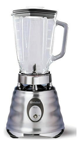 Liquidificador Oster Classic BLST4127 1.25 L aço inoxidável com jarra de vidro
