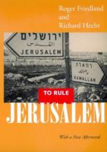 Libro To Rule Jerusalem - Roger Friedland
