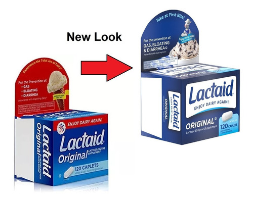 Lactaid Original Strength Lactase Enzyme - 120 Caps