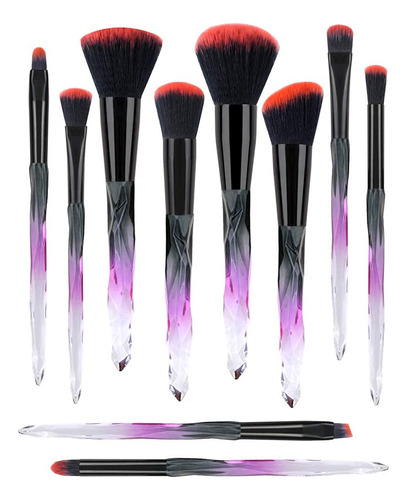 Hermosos Pinceles De Maquillaje, Juego De Brochas De Maquill