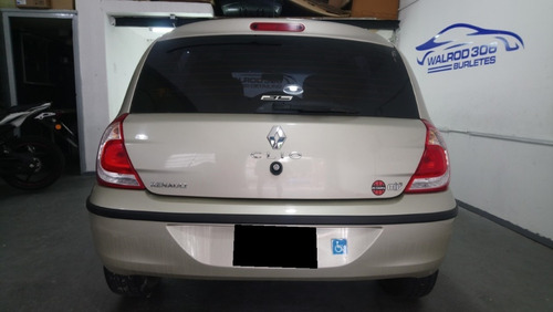 Renault Clio Mio Protectores De Paragolpes Negros Walrod306