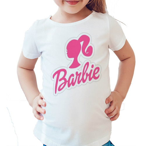 Camiseta Blusa Personalizada Infantil Barbie Filme