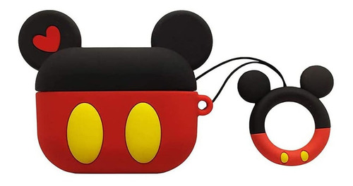 Mickey Minnie Mouse Funda Silicona Para AirPods