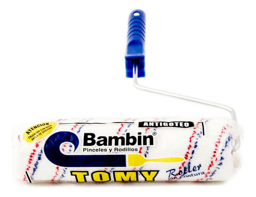 Rodillo Bambin Tomy Antigoteo Antigota Microfibra | 17cm