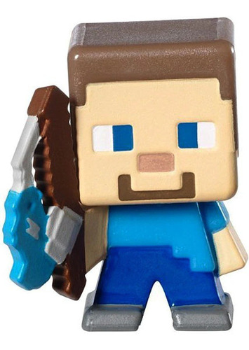 Figura Minecraft - Fishing Steve - Mini Mattel