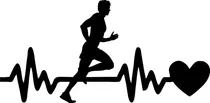 Comprar Calco Running 01 En Mi Sangre - 20 X 7 Cm - Graficastuning 