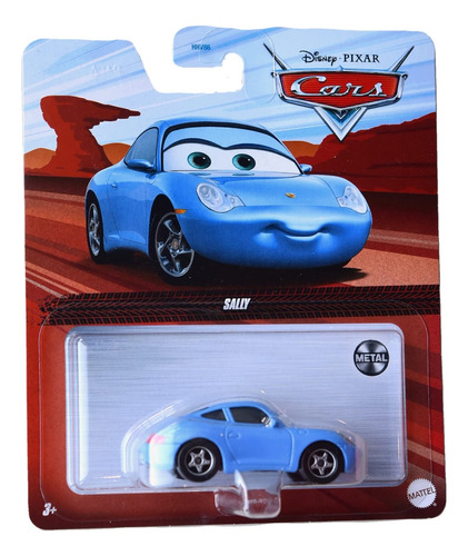 Cars Pixar On The Road -escala 1:55 Metal Sally
