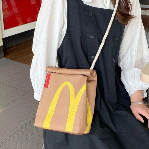 Bolsa Transversal Shoulder Bag Lateral Lanche Mcdonalds