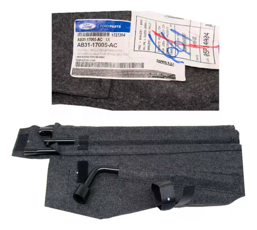 Bolsa E Jogo Chave Rodas Ranger 2012 A 2016 Original Ford