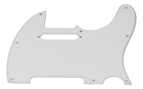 Placa De Rascado De Guitarra Para Tele Pickguard De 8 Orific
