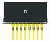 Comprar Netis Switch Conmutador Gigabit De 8 Puertos De Acero St108gd Con Seguro De Conector Rj45 De 10\u002F100\u002F1000 Mbps \u002F Plug And Play Y Protección Contra Rayos \u002F Switch De Red Ethernet