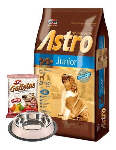 Astro Cachorro 15k + Comedero +golosina+ Envio Gratis