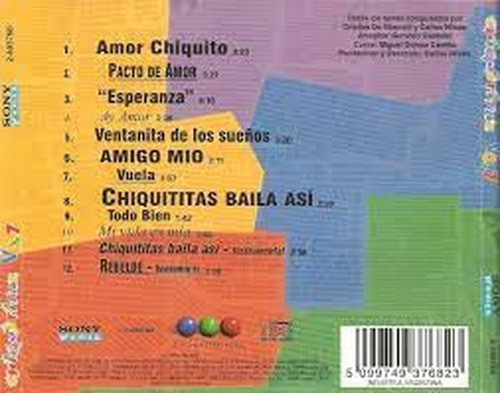 Chiquititas Vol 7 Cris Morena Cd Cerrado