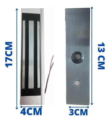 Cerradura Electromagnética 573.2lbs/260kg