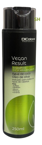 Shampoo Vegano Desembaraçante Vegan Result Dicolore 250ml