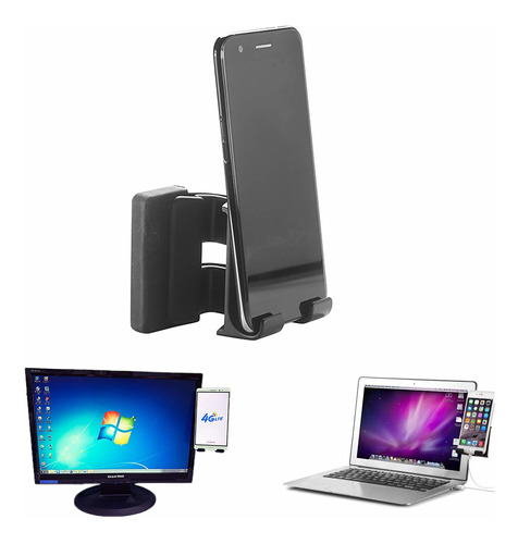 Xcivi Smart Mobile Clip Holder Para Monitor De Escritor...