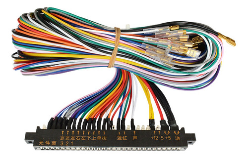 Arnés De Cables Jamma De 28 Pines Con Interfaz De 5 A 6 Cabl