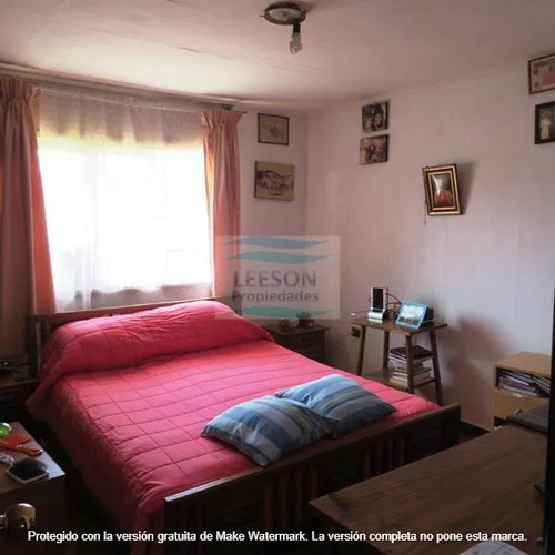 Quilpué-terreno En Venta Con 2 Casas En Sector Residencial
