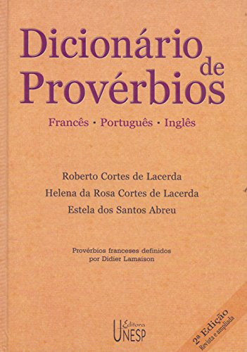 Libro Dicionário De Provérbios 2ª Edição Francês Português E