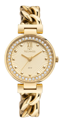 Relógio Technos Feminino Elos Dourado - 2035mxs/1d