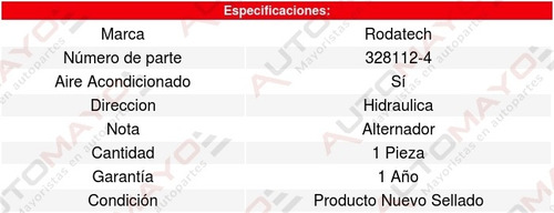 Banda Accesorios Jetta A-3 1.8l L4 93 Al 99 Rodatech 5639627
