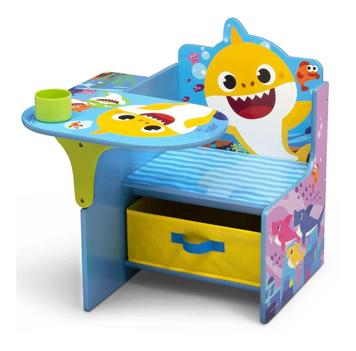 Silla Escritorio Delta Children Baby Shark Para Niños / J